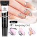 Nail Glue Popular Korean 5D Hose Three Dimensional Nail Polish Glue Transparent Wash Free Styling Glue Phototherapy Glue_voghion.com