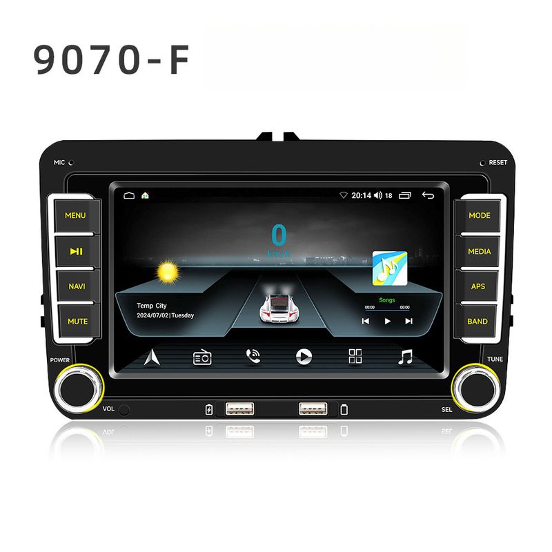 Suitable For Volkswagen Android Car Stereo With Wireless CarPlay - HD Touchscreen Navigation System​_voghion.com