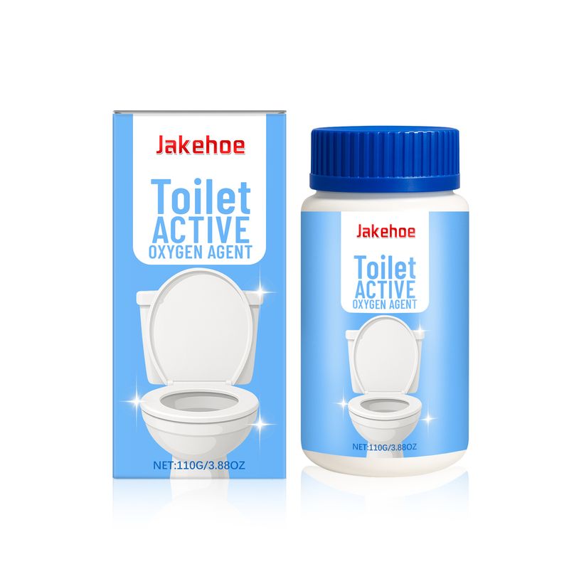 JAKEHOE Active Household Toilet Bowl Cleaner Odor Stain Removal Cleaning Powder_voghion.com