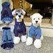 Cappotto e giacca in cotone per cani, caldi, invernali, Schnauzer, Bichon, Teddy, Shiba Inu, West Highland_voghion.com
