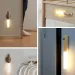 Intelligente LED-Nachtleuchte mit Bewegungssensor, wiederaufladbar, für Flur/Schrank/Toilette, energiesparend, langlebig, tragbar_voghion.com