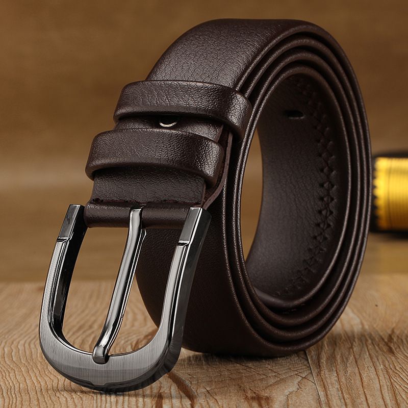  New Hot Selling Simple Hot Men's Needle Buckle Belt Fashion Casual Belt Men's Belt Belt Belt_voghion.com