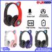 Drahtlose Katzenohr-Kopfhörer Bluetooth-Headset LED-Leuchten Kopfhörer für Kinder_voghion.com