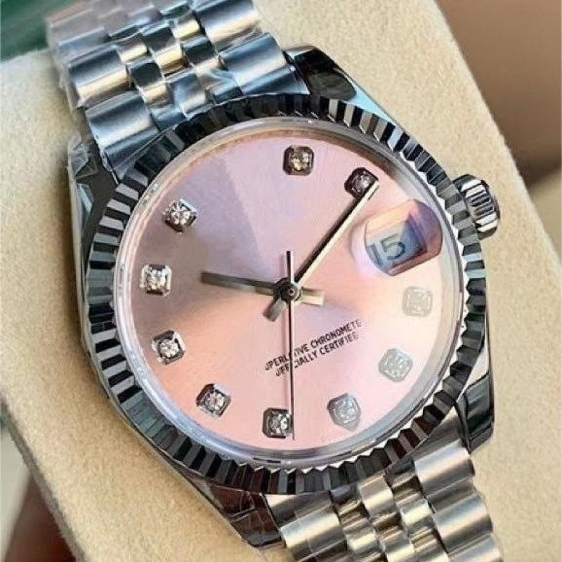 Pink Dial Women's Watch Fashion Laojia 31Mm Wristwatch New Kuaishou_voghion.com