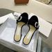 2024 New Rhinestone Open Chunky Strap Slippers Round Toe Slip-On High Heel Sandals For Women Summer_voghion.com
