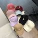 women's Baseball Cap, Sun Hat, Round Logo Wide-brimmed, Thin Face, Big Head Circumference, Korean Style_voghion.com