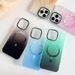 New Wave Pattern Design Magnetic Mobile Phone Protective Case Gradient Magnetic Mobile Phone Case_voghion.com
