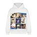 Animal Cat Print Hoodie Men's Hip-Hop Trendy Funny Emoji Nine-Grid Loose Pullover Sweatshirt_voghion.com