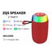 ZQS-L05 Venkovní sportovní přenosný subwooferový reproduktor RGB basový bezdrátový Bluetooth reproduktor_voghion.com