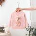 Mädchen-Bär-Pullover, kleine Mädchen-Prinzessin, stilvoller Pullover_voghion.com
