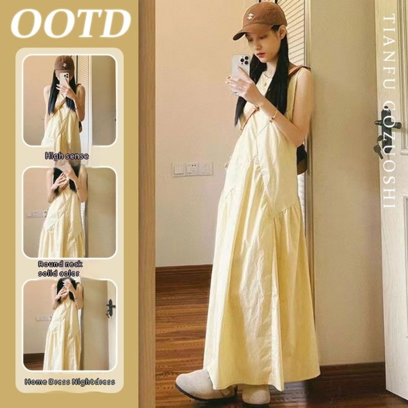 2024 internet celebrity French gentle temperament camisole nightgown for women summer new design sense niche slimming_voghion.com