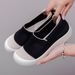 Women's Summer New Versatile Casual Soft Sole Comfortable Mom Slip-On Shoes_voghion.com