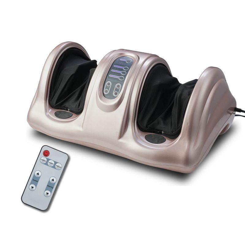 Premium Shiatsu Foot Massager With Remote Control – Deep Kneading, Rolling, And Heat Therapy For Feet, Ankles, Calves, And Legs – Pain Relief & Circulation Boost, Perfect Gift For Men, Women, Parents_voghion.com