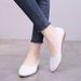 Autumn Essentials Women's Pointed-toe Ballet Flats_voghion.com