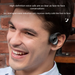 New Bone Bluetooth Sports In-Ear Air Conduction Digital Display Headphones_voghion.com
