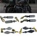 Lâmpada de seta LED universal para motocicleta, luz indicadora âmbar, 1 par, 12V, mini moto, lâmpada de seta amarela para Harley Cruiser_voghion.com