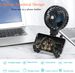 Kannerweenventilator Handheld nofëllbar USB blatlos kleng klappbar Ventilatoren Mini Ventilator roueg Dësch Outdoor Killer Halsventilator_voghion.com