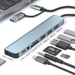 Type-C USB 3.0 Dual Port Docking Station Hub Multi-in-One For Computer Tablet To Connect Mouse Keyboard_voghion.com