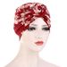 Women's Hats Snail Spiral Turban Hat Multicolor Baotou Small Hat Fashion Bottoming Turban Hat_voghion.com