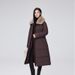 Longline Belted Puffer Coat With Detachable Faux Fur Trim – Winter Trench-Style Quilted Jacket (4 Office-to-Event Colors)_voghion.com