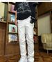 Spring American Street Trendy Brand Versatile Slim-fitting Straight-leg Pants With Adjustable Split-ended Zipper Jeans For Men_voghion.com
