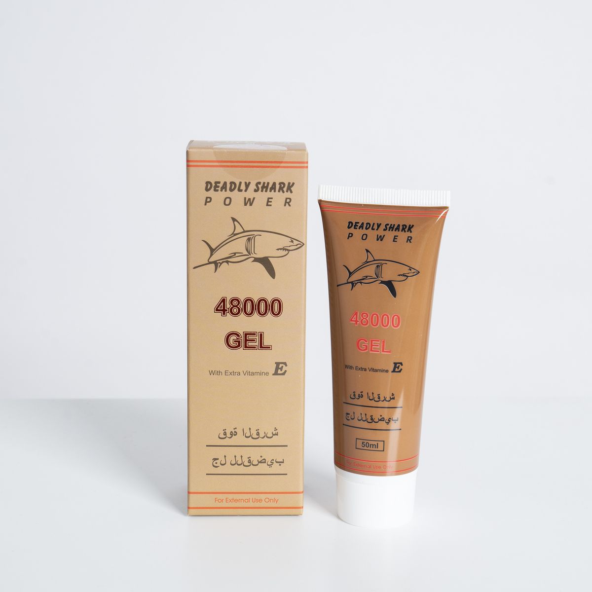 DEADLY SHARK POWER48000GEL Peni.. S Gel da massaggio per uomini Riparazione delle parti intime maschili dura più a lungo_voghion.com