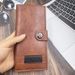 Herren Geldbörse Lang Herren Portemonnaie Multi Card Organizer Kartentasche Anzugtasche Lang West Clip Clutch Bag_voghion.com