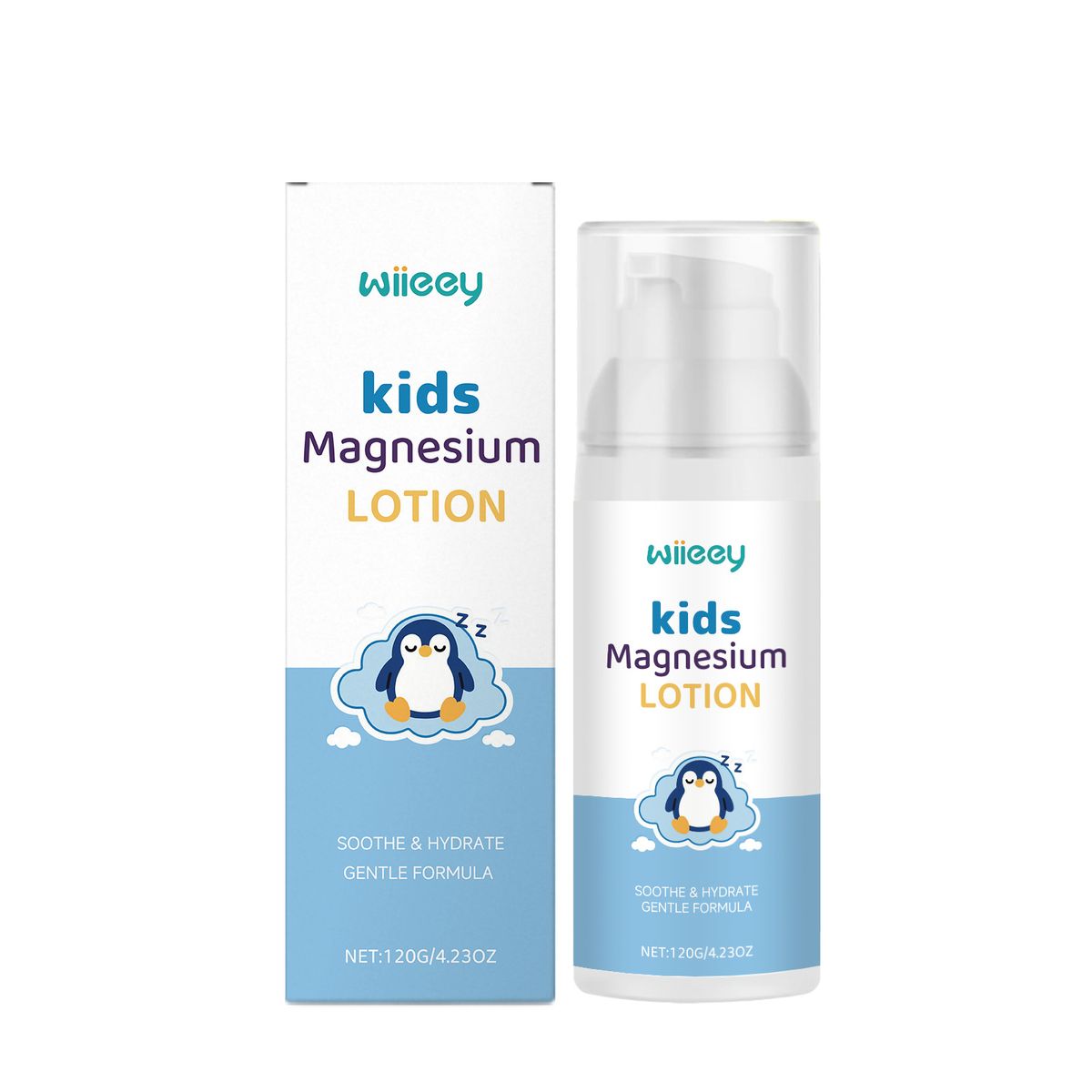Lotion du soir Wiieey, douce et hydratante, pour la peau des enfants, soin quotidien à usage externe_voghion.com