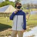 Unschlagbare Qualität Sommer Eisseide Sonnenschutz Männer Frauen, kühl und komfortabel für Paare, Outdoor-Windjacke, Angeln Reisen, atmungsaktiv_voghion.com