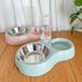 Automatischer Futter- und Wasserspender, 2-in-1-Hundenapf, rutschfest, zirkulierend, für Katzen und Haustiere_voghion.com