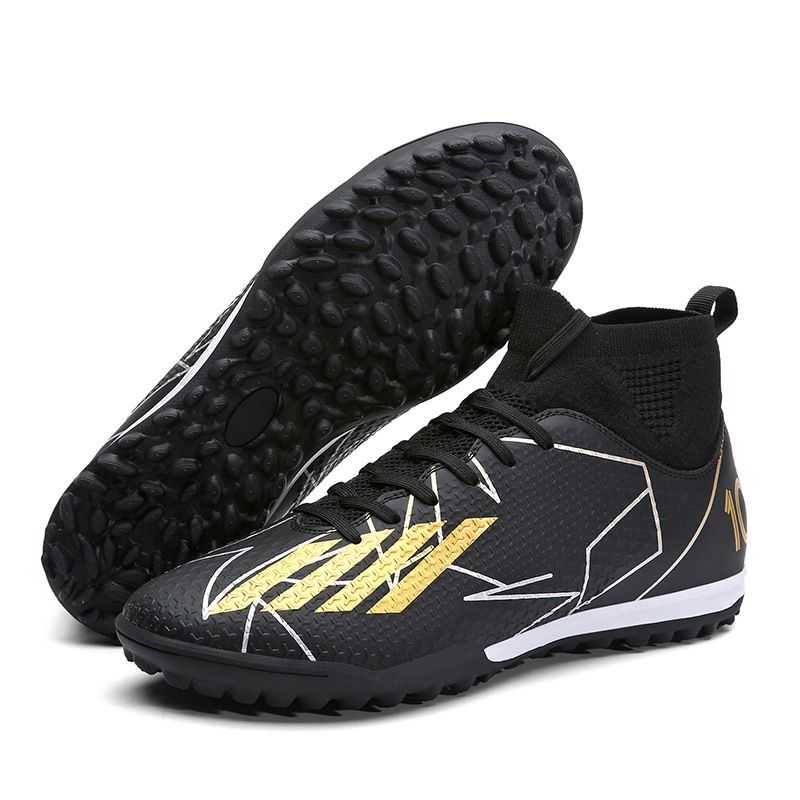 Football High Top AG Long TF Broken Nail Student Men's And Women's Training Shoes Xi Yin_voghion.com