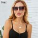 Fashion New Fashion Vintage Square Sunglasses For Women Men Brand Retro Overside Frame Glasses Driving Polarized Eyewear UV400_voghion.com