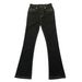 Herrkläder Höga handgjorda vaxbyxor Utsvängda Wide Leg Elastiskt Band High Street Jeans_voghion.com
