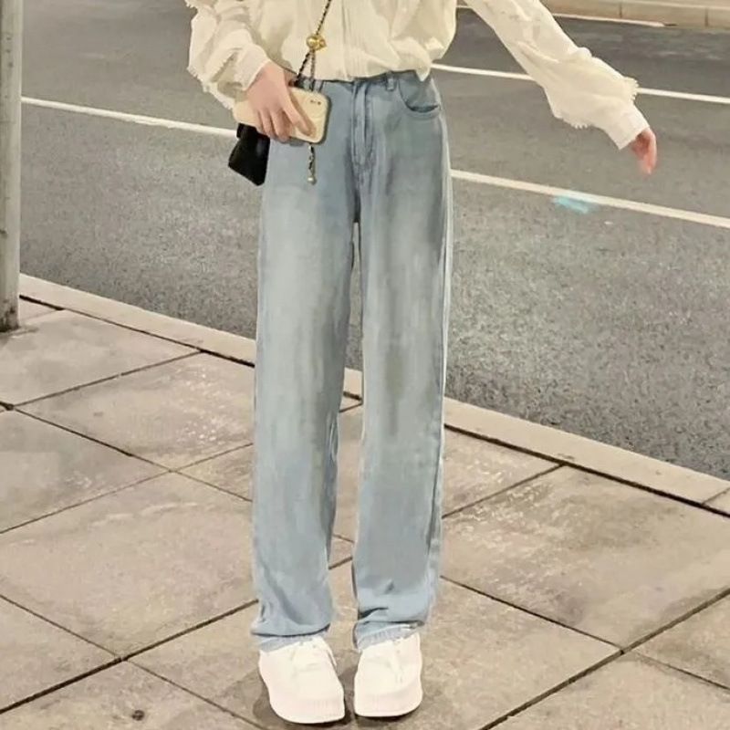 Temperamento francês de alta qualidade, blusa delicada com babados e especiarias, camisa com protetor solar, jeans para deslocamento, conjunto novo_voghion.com