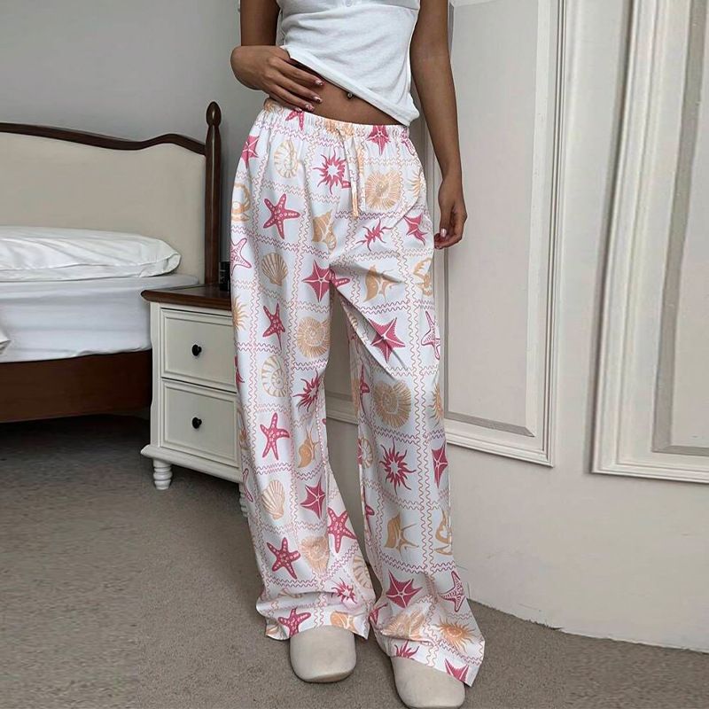 Pantalon droit large pour femme 2025 - Pantalon polyvalent de style décontracté européen et américain (taille haute/coupe fluide)_voghion.com