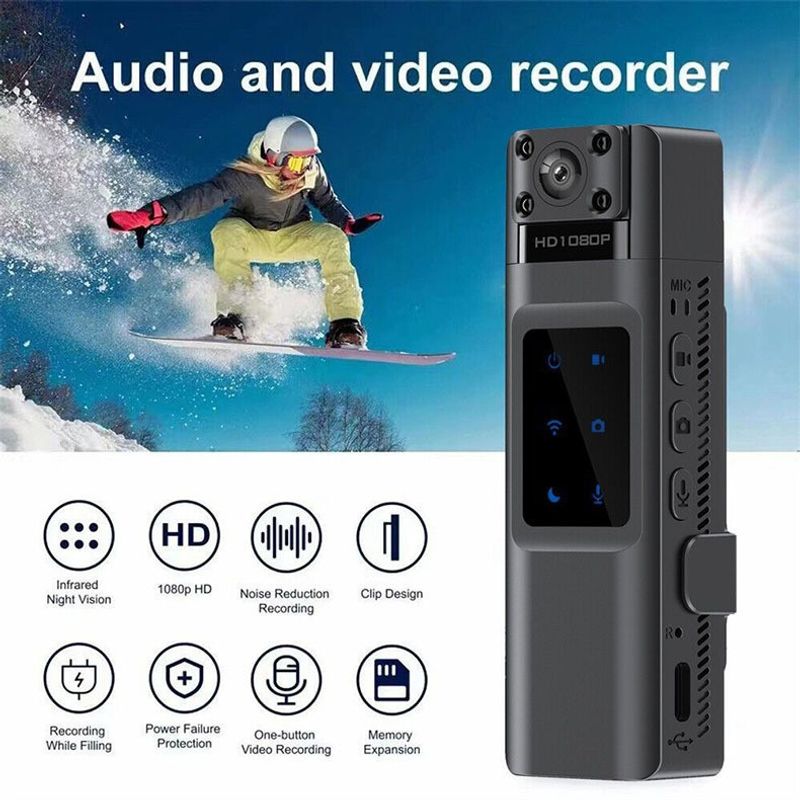 Sportovní batoh s vysokým rozlišením, klip na kameru, nahrávání videa, WiFi rekordér, cross-cover_voghion.com