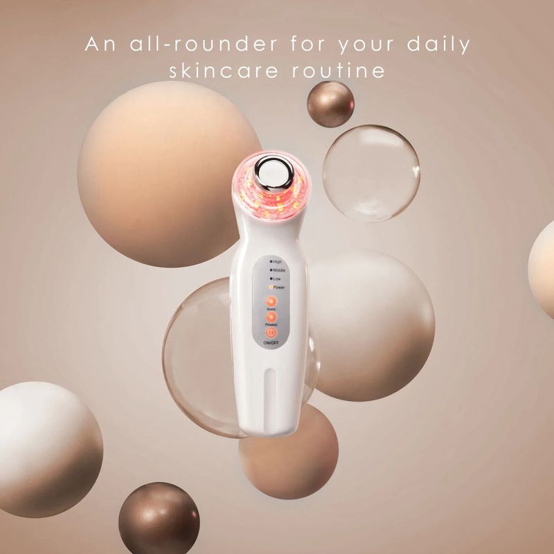MAYA Photon Ultrasonic Waves Skin Care Machine Tighten Pores Stimulate Collagen_voghion.com