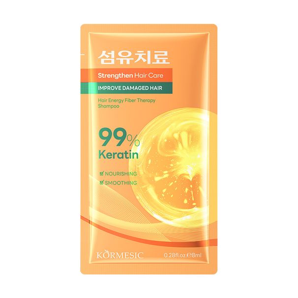 KORMESIC Hair Energy Fiber Shampoo Gel 1 Bag 8ml Shampoo Plastic Bag Shampoo_voghion.com