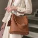 New Bags 2-piece/set Fashion Pu Leather Shoulder Cross Body Bag Casual Womens Large Capacity Bucket Wallet And Handbag_voghion.com
