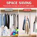 Magic 12-Pack Hangers - Foldable Metal Space Saving_voghion.com