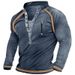 Tactical V-Neck Sweatshirt – Military-Grade Cotton Pullover With Button Placket & Zippered Chest Pocket (Reinforced Seams, Cold-Weather Base Layer)_voghion.com
