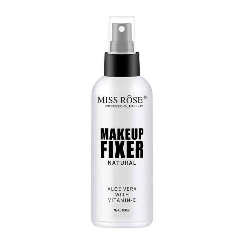 MISS ROSE Moisturizing And Lasting Makeup Setting Lotion 100ml Frosted Bottle Clear Makeup Setting Spray_voghion.com