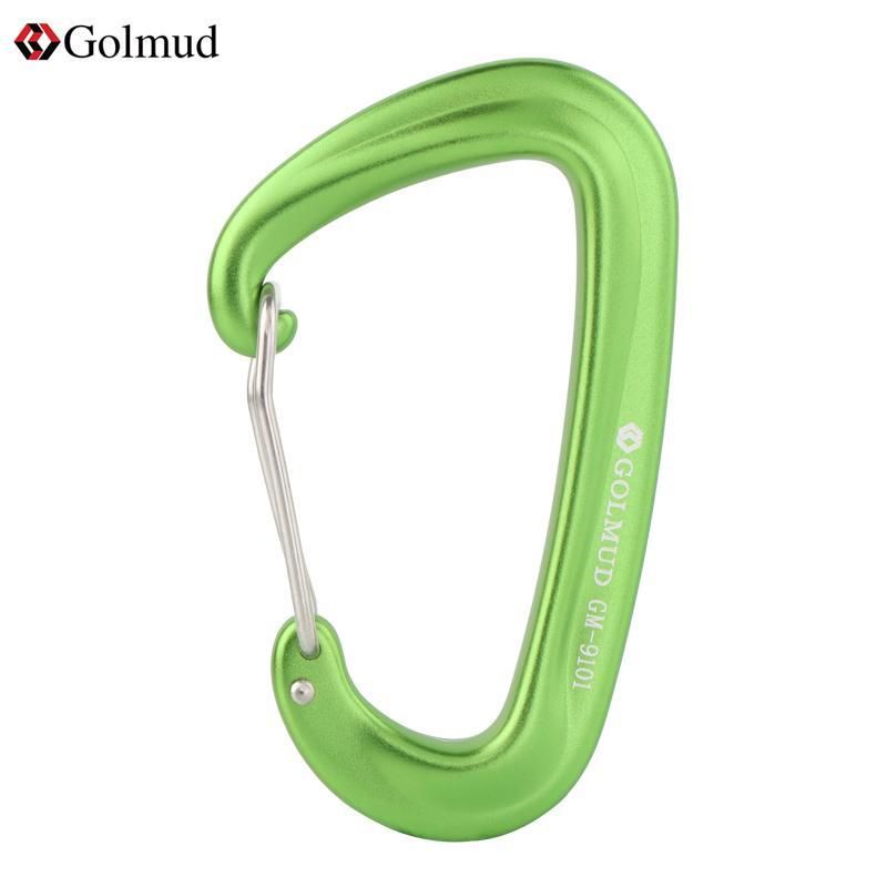 Golmud Carabiner Equipment For Rock Climbing And Rappelling Outdoor Hiking Safety Hook Lock Buckle GM9101_voghion.com