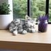 Cute Simulation Desktop Birthday Gift Decoration Resin Indoor Cat Figurine_voghion.com