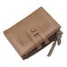 Men's wallet short baellerry buckle retro wallet multi-function zipper coin bag_voghion.com