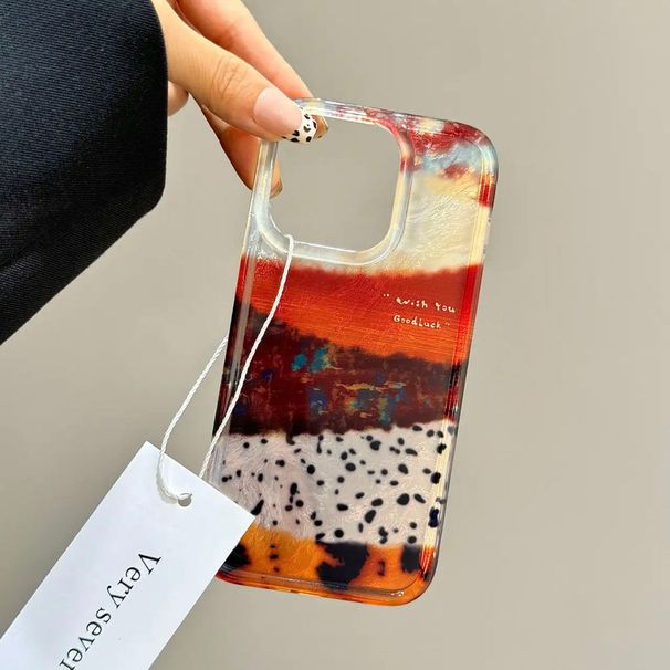 【 17000 People's Collection 】 Ins Blocking Splicing Color Block 16/15/14 Phone Case 13/12 Frosted 11/xr Simple 78p_voghion.com