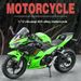 Alloy Motorcycle 1:12 400 Ninja Simulation Locomotive Boy Model Kids Car Ornament Gifts_voghion.com
