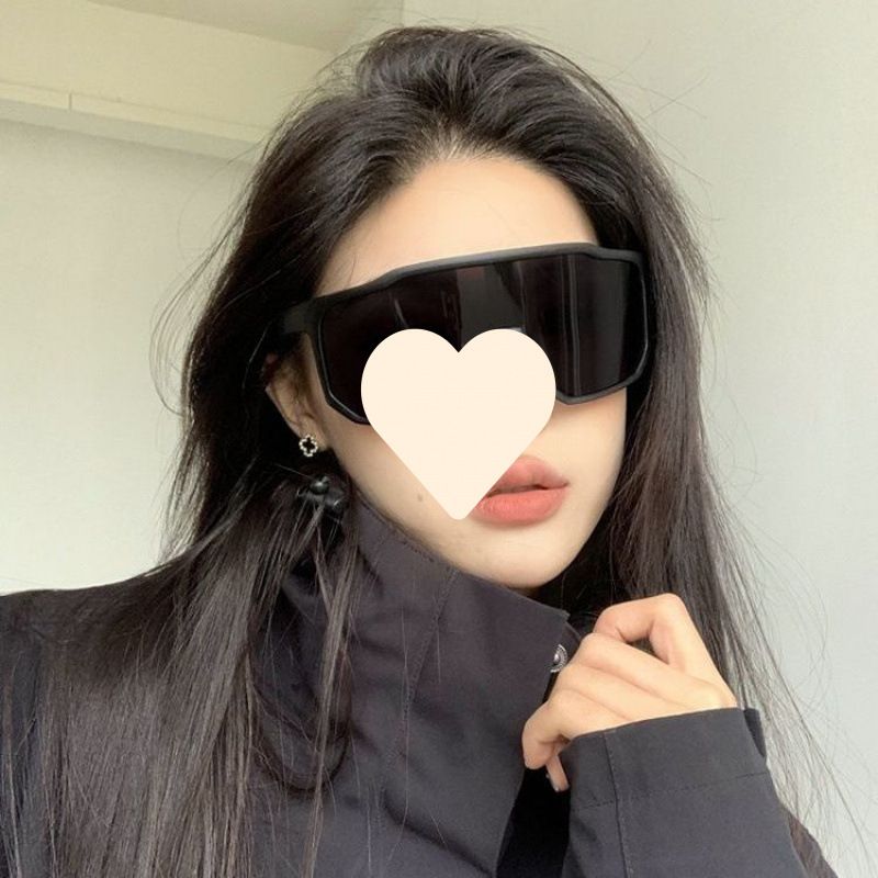 Black Oversized Frame Outdoor Cycling Windproof Sports For Men And Women Mountaineering Skiing Goggl Slimming_voghion.com