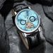 GUANQIN Tourbillon Mechanische Multifunktionale Luxus Herren Armbanduhr Leuchtend Wasserdicht Lederband Automatik Uhr Saphir_voghion.com