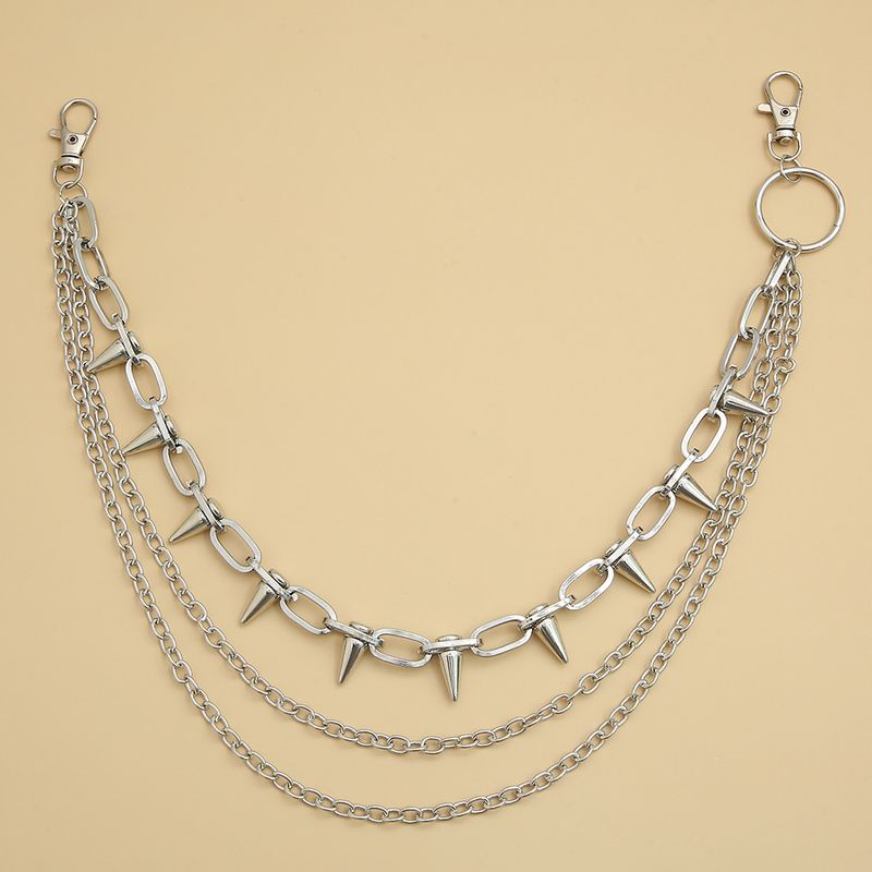 Men And Women's Jewelry Multi Layered Trouser Chains Hip Hop Personalized Metal Trouser Chains Fashion Same Style Decorative Waist Chains_voghion.com